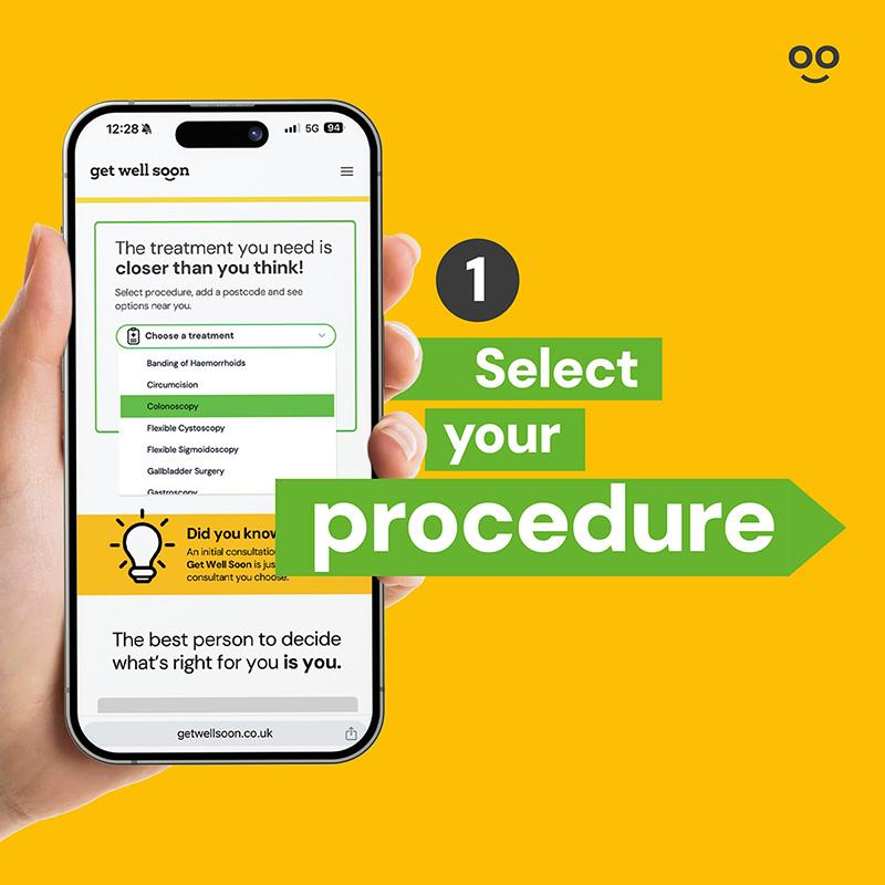 Select your procedure