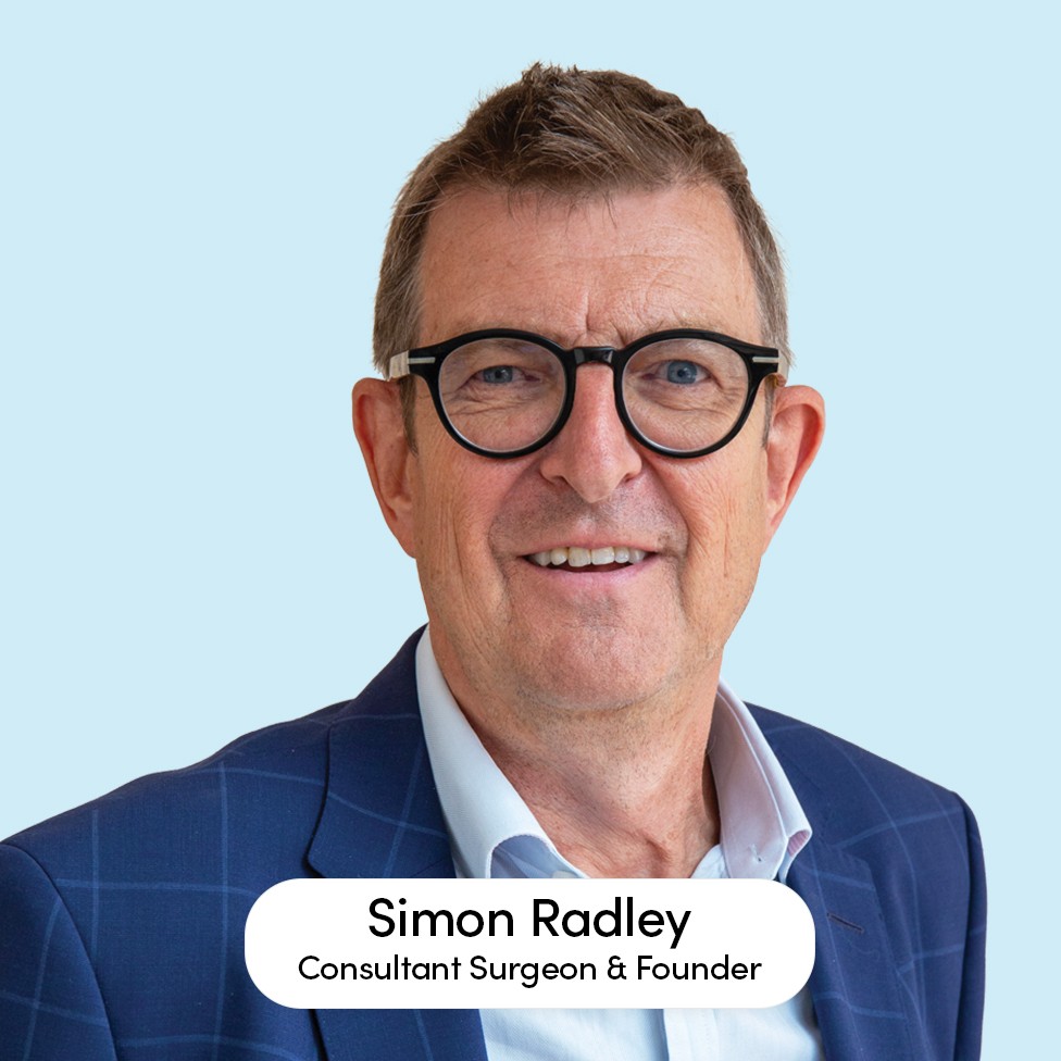 Simon Radley, Consultant Surgeon & Founder